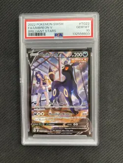 Umbreon V TG22/TG30 - Pokemon TCG - Brilliant Stars - PSA 10 Gem Mint - Image 1