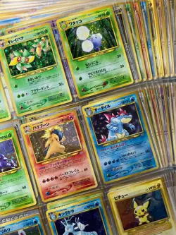 ALL SWIRLS! Neo Genesis 100% Complete MASTER SET 96/96 Japanese Pokemon Cards EX - Image 1