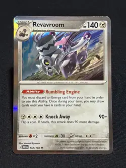 Revavroom 142/198 - Holo - Scarlet & Violet Pokemon TCG - NM - Image 1
