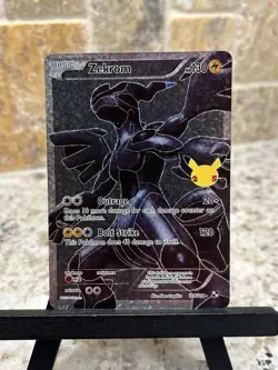 Pokemon TCG ~ Zekrom Holo Celebrations: Classic Collection 114/114 Black & White - Image 1