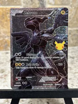 Pokemon TCG ~ Zekrom Holo Celebrations: Classic Collection 114/114 Black & White - Image 2