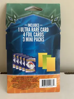 Pokemon 3 Mini Packs 1Ultra Rare 4 Foil Cards - Image 2
