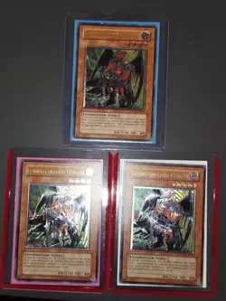 Yugioh! 3x Archfiend General Ultimate Rare FOTB-DE019 German Playset - Image 1