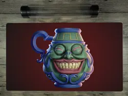 Ygomat Pot of Greed Trading Card Game OCG Playmat TCG Mat Free Best Tube / Bag - Image 1