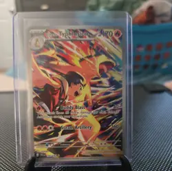 Ethan's Typhlosion 190/182 Destined Rivals Illustration Rare Holo Pokemon - Image 1