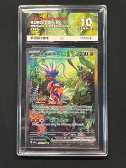 Koraidon EX Special Illustration 247/198 Scarlet Violet Base Pokemon Card Ace 10 - Image 1