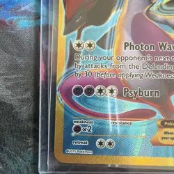 Pokemon Mewtwo EX 163/162 Breakthrough Secret Rare Full Art Holo - Image 5