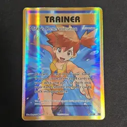 Pokemon Misty's Determination Full Art Ultra Rare Evolutions Holo 108/108 - Image 1