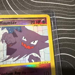 Haunter 63/144 Skyridge Reverse Holo Rare Pokemon TCG Nintendo LP - Image 5