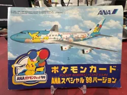 POKEMON 1999 ANA Airlines ZAPDOS & MOLTRES set of 2 w/folder Promo From Japan - Image 3