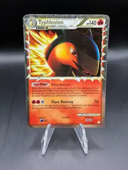 TCG POKEMON TYPHLOSION PRIME HOLO 110/123 HEARTGOLD SOULSILVER - Image 1