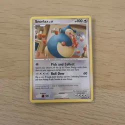 Snorlax 33/111 Rare Rising Rivals Pokemon Card VLP - Image 2