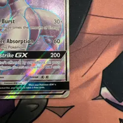 Pokemon Mewtwo GX TCG Full Art Ultra Rare Holo Card 72/73 Shining Legends - Image 5