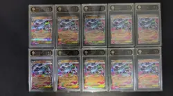 TOC 9.5 Gem-Mint Mega Charizard X ex Set | Pokemon Japanese M2 lot*10 GL15 - Image 1