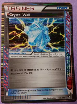 Pokemon - Crystal Wall ACE SPEC 139/149 - BW Boundaries Crossed - HOLO Rare - NM - Image 1