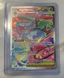 Mega Venusaur ex 177/132 Special Illustration Rare SIR Pokemon Mega Evolution NM - Image 3