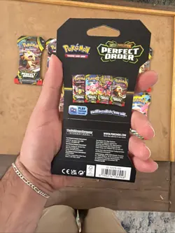 10x Pokemon Perfect Order Booster Pack English - Image 3