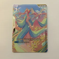 GUNDAM TCG CARD GAME OVERFLOWING AFFECTION GD01-118 U+ HOLO FOIL ENGLISH NEWTYPE - Image 1