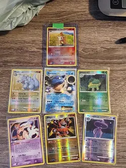 Pokemon TCG 7 Card Lot Diamond And Pearl NM,LP,MP Chichar, Rhydon, Deoxys Etc.. - Image 1