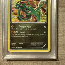 2012 POKEMON B&W DRAGON VAULT #11 RAYQUAZA-HOLO PSA 9 - Image 3
