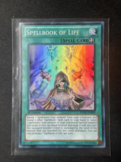 Spellbook of Life - REDU-EN059 - Super Rare 1st ed NM Yugioh - Image 1
