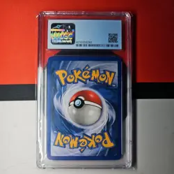 Pokemon Base Set HITMONCHAN 7/102 Holo Foil Card - CGC 7.5 - Image 2