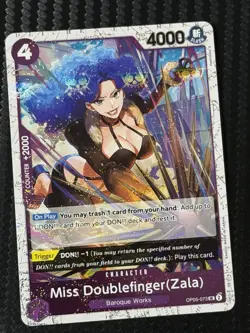 One Piece - Miss Doublefinger (Zala) Jolly Roger Foil - Premium The Best Reprint - Image 1