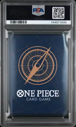 2025 ONE PIECE JPN OP13-CARRYING ON HIS WILL 3RD ANNIV-SILVER #004 SHANKS PSA 10 - Image 2