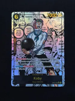 Koby Manga Alt Art EB04-044 One Piece Adventure on Kami's Island Foil - Image 1