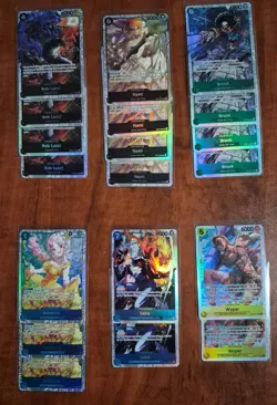 One Piece OP-15 & EB04 SR lot x38 Foil : Borsalino-Gin-Nami-Sabo-Enel-Koby +LOOK - Image 3