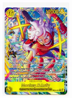 OP15 Monkey.D.Luffy EB04-061 Alt ART SEC* Foil - Adventure On Kami's Island - Image 1