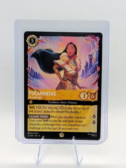 Disney Lorcana Winterspell Pocahontas - Peacekeeper 22/204 Legendary Non-Foil - Image 1