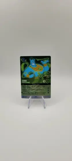 Disney Lorcana TCG: Genie - Powers Unleashed 20/P1 Disney100 Promos Holo - NM - Image 2