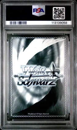 2024 WEISS SCHWARZ JPN GODDESS OF VICTORY: NIKKE #060 "WONDERLAND" ALICE PSA 10 - Image 2