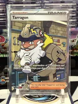 Tarragon Full Art Trainer - 116/088 -Perfect Order- NM- Pokemon Card TCG - Image 1