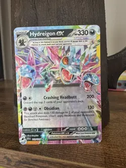Pokemon Hydreigon ex 119/191 Sv08 Surging Sparks Double Rare Holo English Card - Image 1