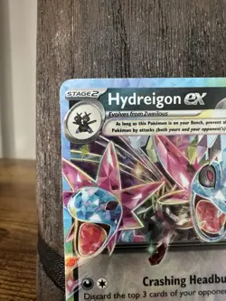 Pokemon Hydreigon ex 119/191 Sv08 Surging Sparks Double Rare Holo English Card - Image 3