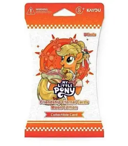 4X Kayou My Little Pony Friendship Eternal Cards Moon Edition Sleeved Booster - Image 1