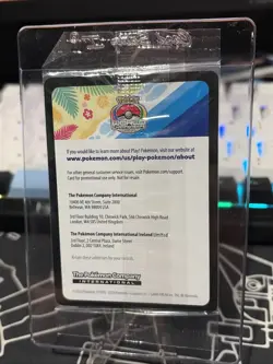 Pikachu SVP EN 190 - 2024 World Championships Sealed Promo Pokemon TCG Card - Image 2