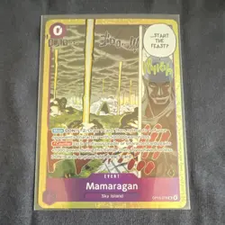 One Piece CCG Mamaragan OP15-078 Event Foil Bandai Standard Card English - Image 1