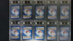 TOC 9/9.5/10 Charizard GX/V/Tag Team Chinese Pokemon Graded Card Lot*10 GL15 - Image 2
