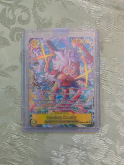 One Piece Card KAMI’S ISLAND Monkey D. Luffy EB04-061 ENGLISH OP15 SEC ALT - Image 1