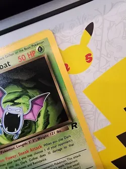 Pokemon Team Rocket Dark Golbat 1st Edition Non-Holo Rare 24/82 Card Minty!! - Image 4