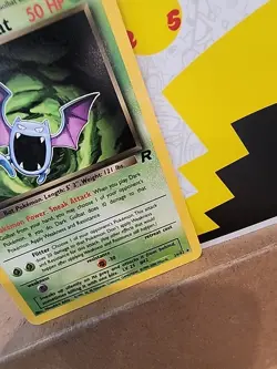 Pokemon Team Rocket Dark Golbat 1st Edition Non-Holo Rare 24/82 Card Minty!! - Image 5