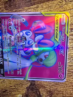 Pokemon TCG Gardevoir & Sylveon GX Full Art Holo Card 204/214 Unbroken Bonds NM - Image 2