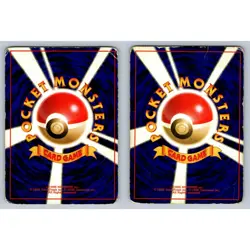 Seel & Dewgong - 1996 Base Set Japanese Pokemon Card Evolution Set Lot Damaged - Image 2