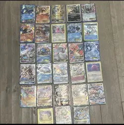 Pokemon TCG Holo EX/GX Foil Card Lot 28 Cards Charizard Kyogre Gyarados - Image 1