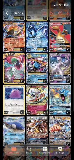 Pokemon TCG Holo EX/GX Foil Card Lot 28 Cards Charizard Kyogre Gyarados - Image 4