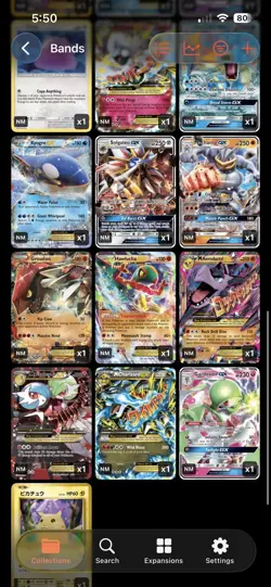Pokemon TCG Holo EX/GX Foil Card Lot 28 Cards Charizard Kyogre Gyarados - Image 5