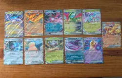 Lot of 11 ex Cards Mimikyu, Yveltal, Etc. NM - Image 1